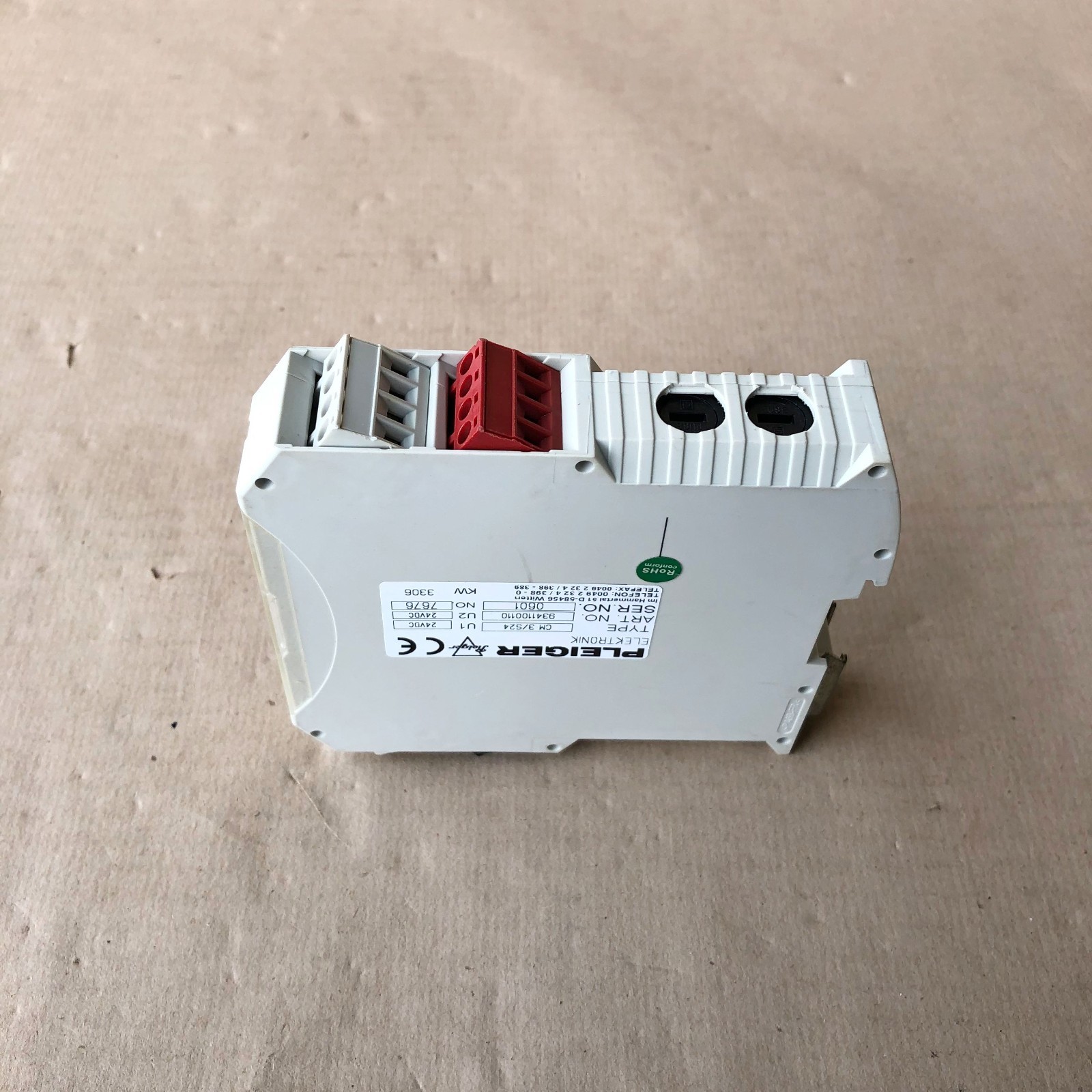 PLEIGER CM3 S24 CONTROL MODULE 9341100110