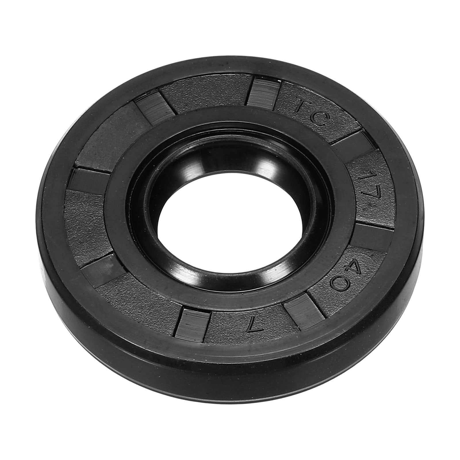 PATIKIL Oil Seal, TC 17mm x 40mm x 7mm Nitrile Rubber Cover x x