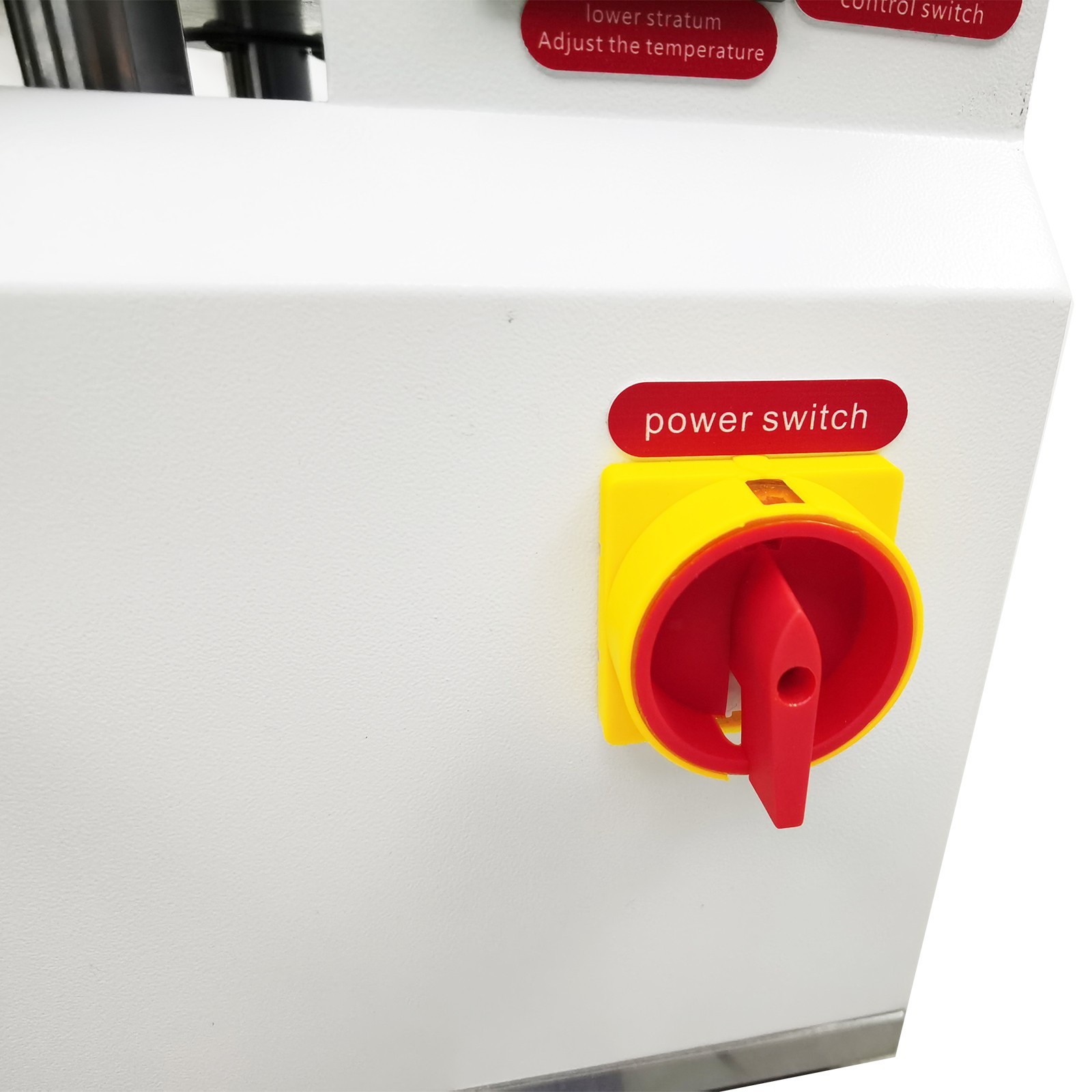 110V 1500W Vulcanizing Machine 50-350℃ Desktop Flat Plate for Rubber Plastic
