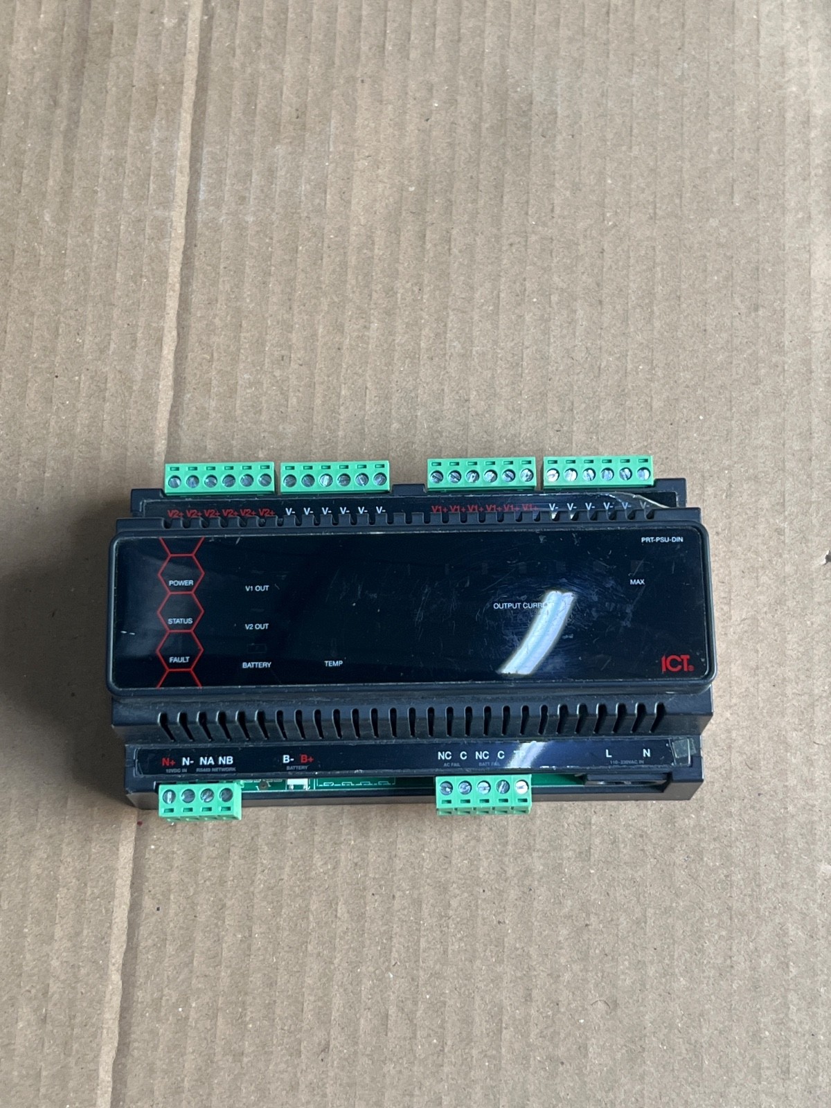ICT PRT-PSU-DIN-8A Protege DIN Rail 8A Intelligent Power Supply Ver:080