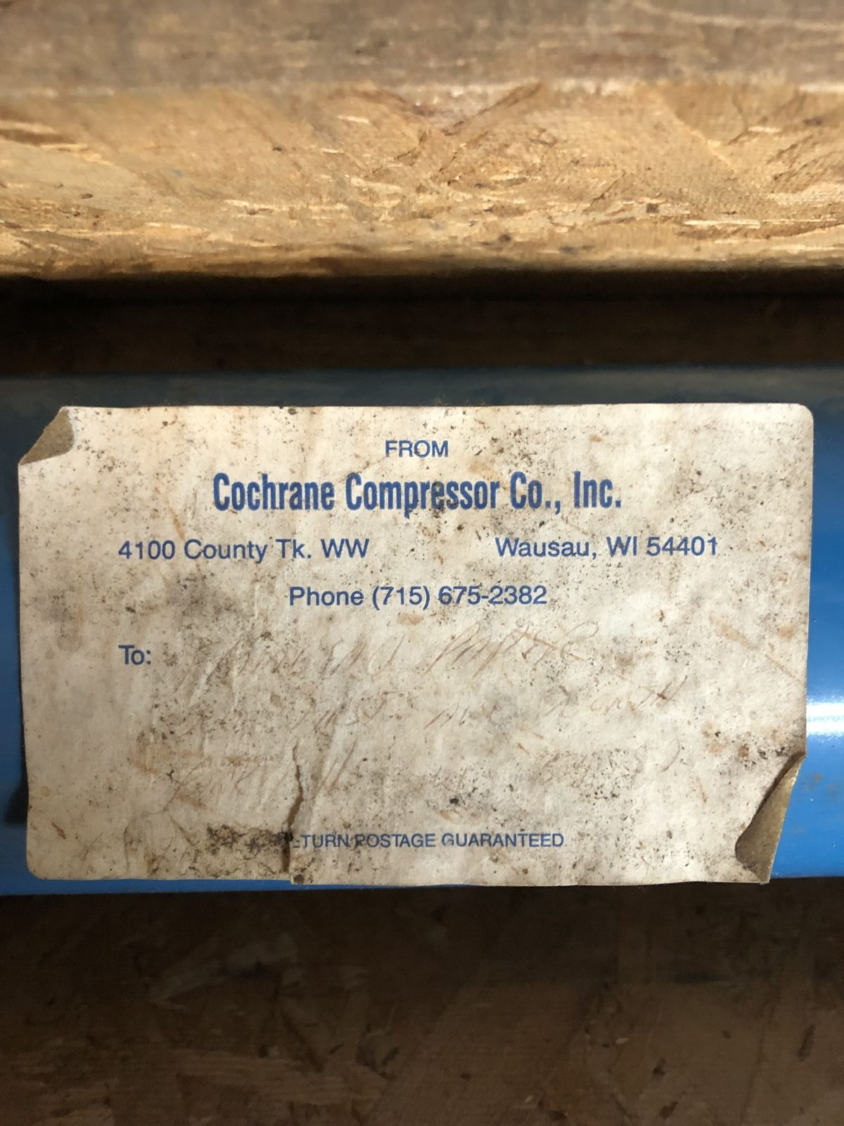 COCHRANE CAST IRON SHELL AND TUBE HEAT EXCHANGER