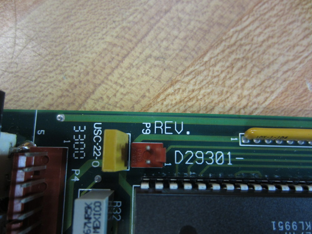 Weigh-Tronix 29301-0047 Circuit Board D29301