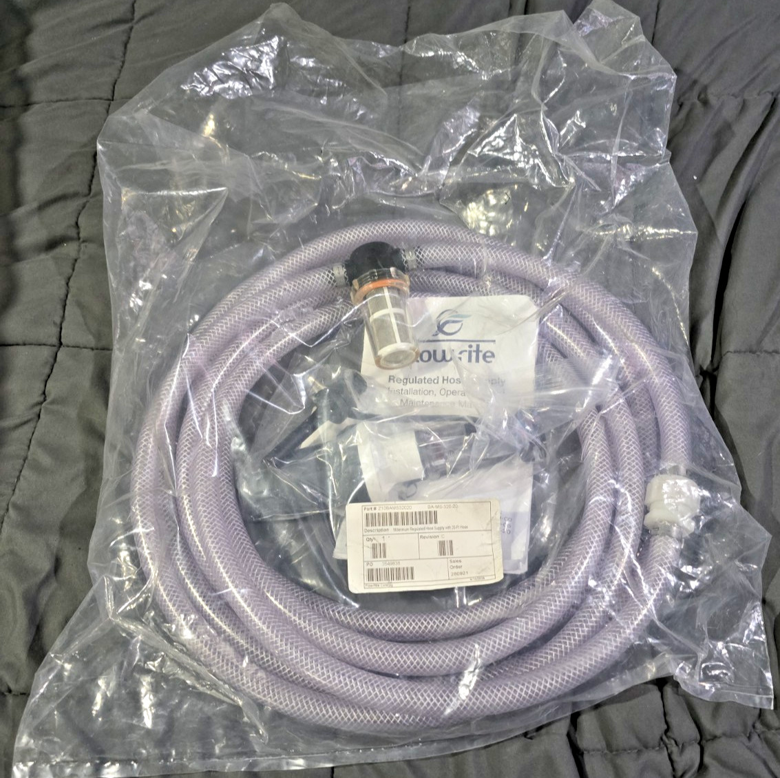 NEW E-Z-GO Flow-Rite 20ft Hose & Regulated End Assembly Pro-Fill & Hydrolink