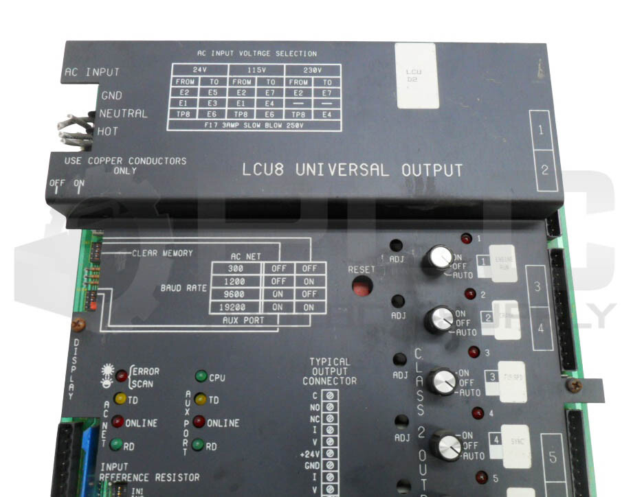 ANDOVER CONTROLS LCU8 UNIVERSAL OUTPUT 250V