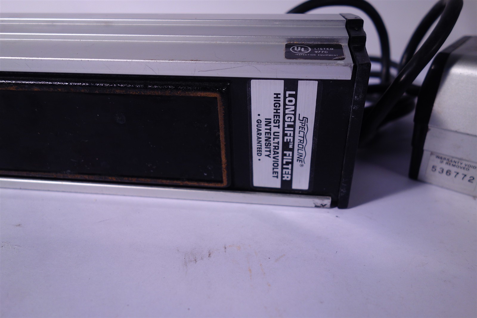 Lot of 2 Spectroline High Intensity UV lamps