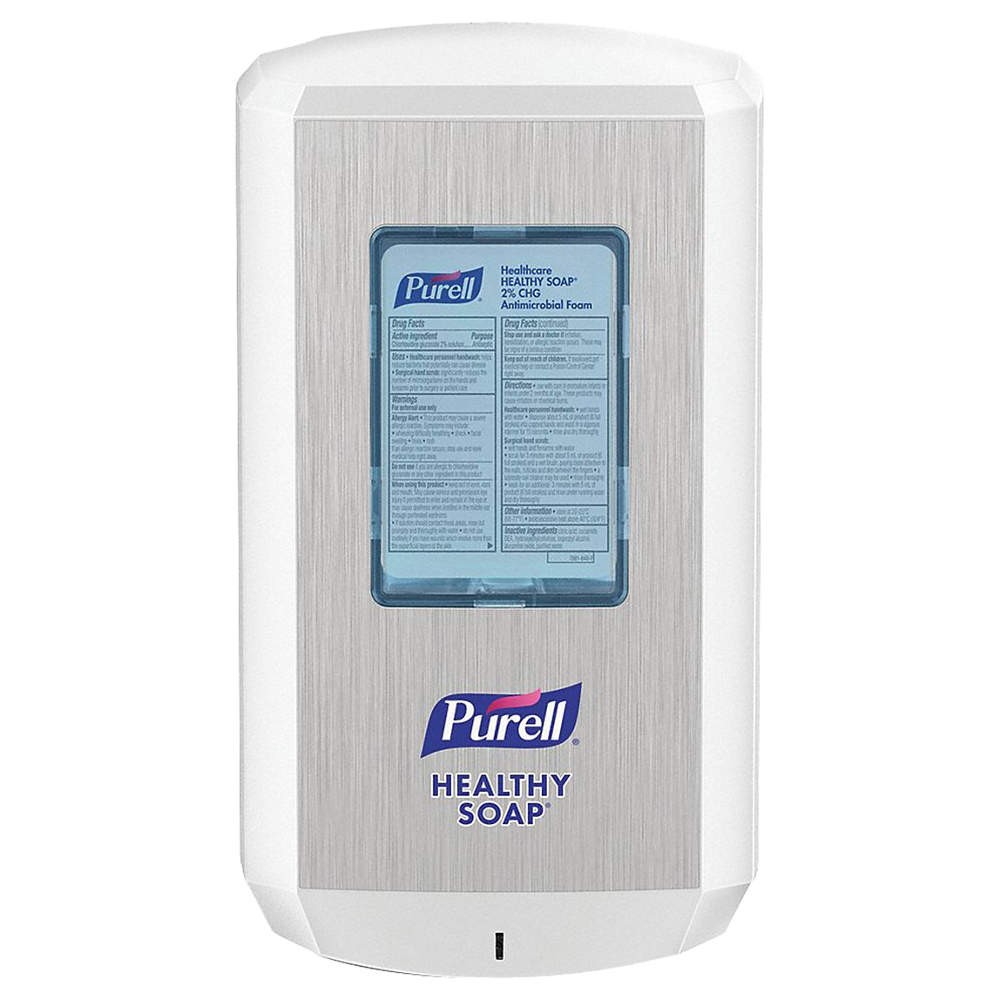 PURELL 6530-01 Soap Disp,WH,1,200 mL,3 7/8 inD 444M75