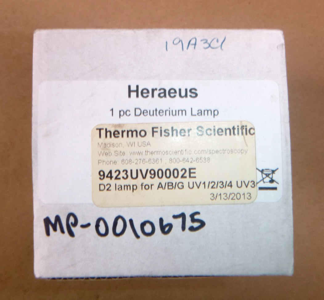 9423UV90002E Thermo Scientific Deuterium D2 Lamp A/B/G – UV1/2/3/4 – UV3