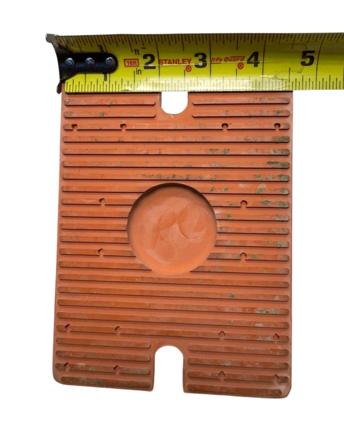 The VMC Group RD4 AIN Durulene Elastomeric Isolator Vibration Control Block