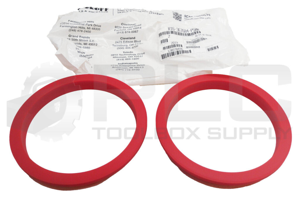 NEW BAG OF 2 ZATKOFF R16-367684-P500 ROD SEAL 8-1/4″ ID 9-7/8″ OD
