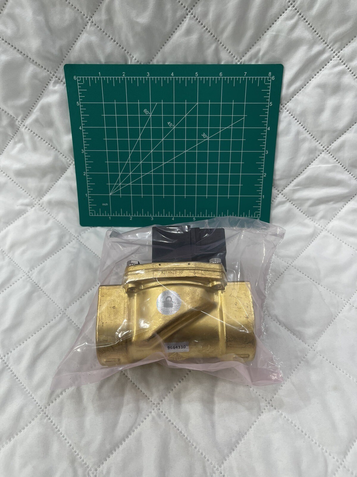 NEW GRANZOW VALVE H8B19-00V SOLENOID VALVE 1 1/2″ H8B1900Y M31HN8V-HF H8B19-00V
