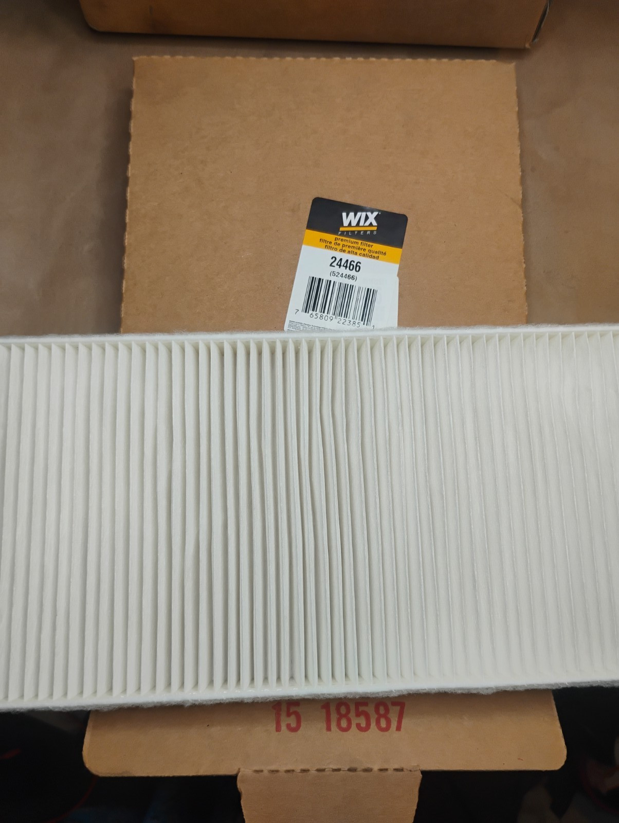 WIX 24466 Cabin Air Filter – Fast Ship