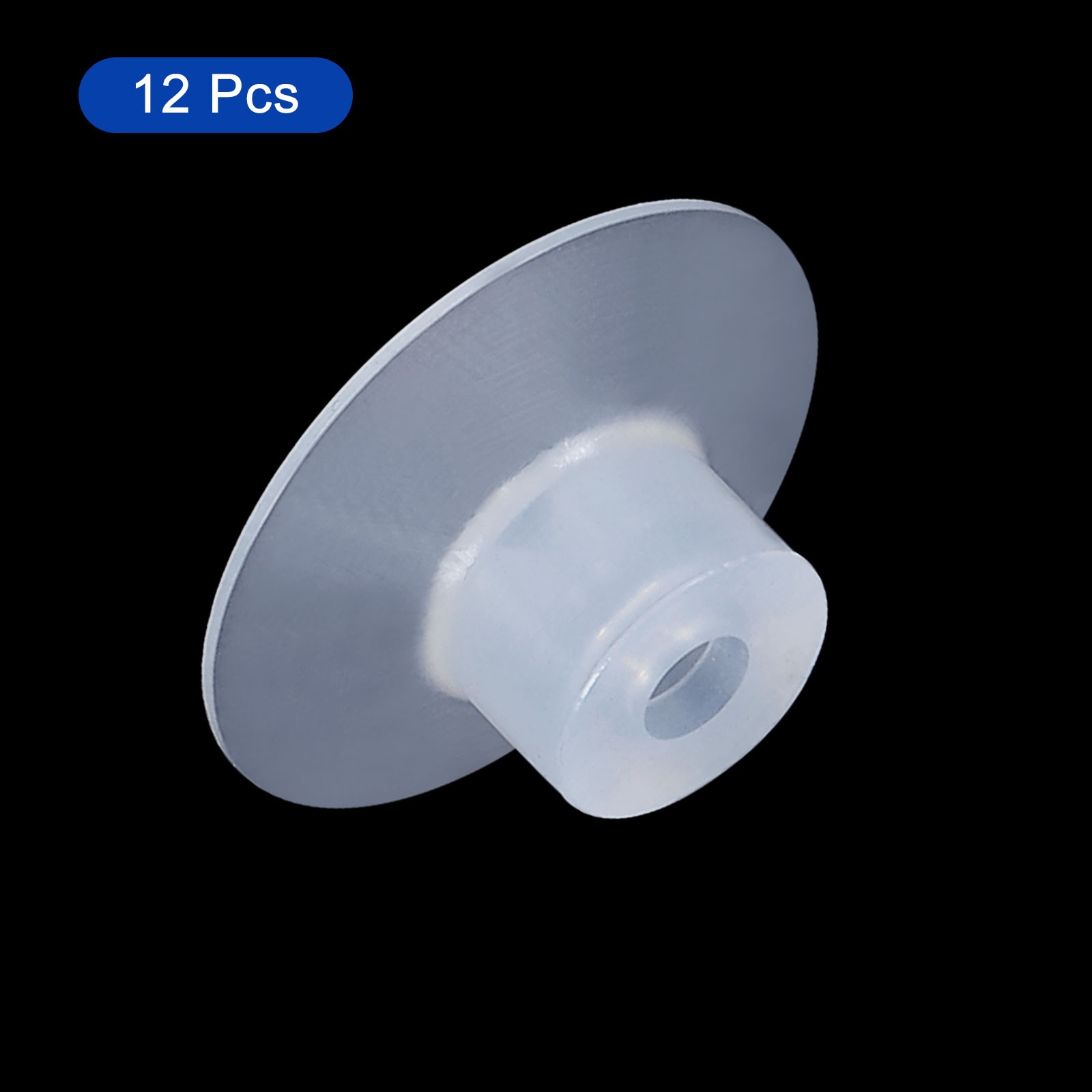 12PCS 30mm Dia M5 Bellows Suction Cup INDUSTRY Joint Silicone Pneumatic Vacuum