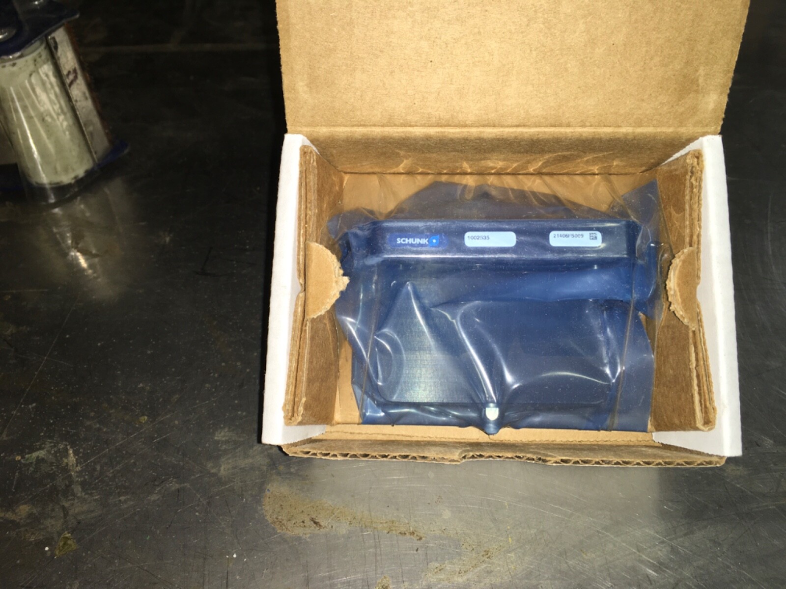 SCHUNK 1002535, SWM-TSS-VBB-7963 Vertikale Ablageplattie Blank, ADI-1404