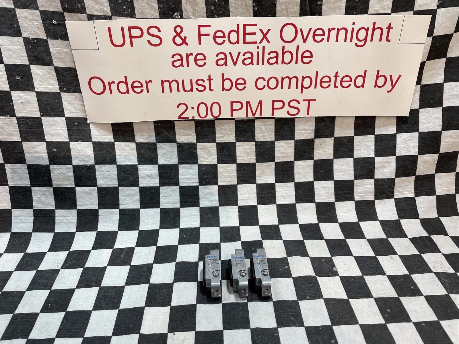 FESTO CLAMPING MODULE, EV-10/30-3, 151993, LOT OF 3, SHIPSAMEDAY#1474B31