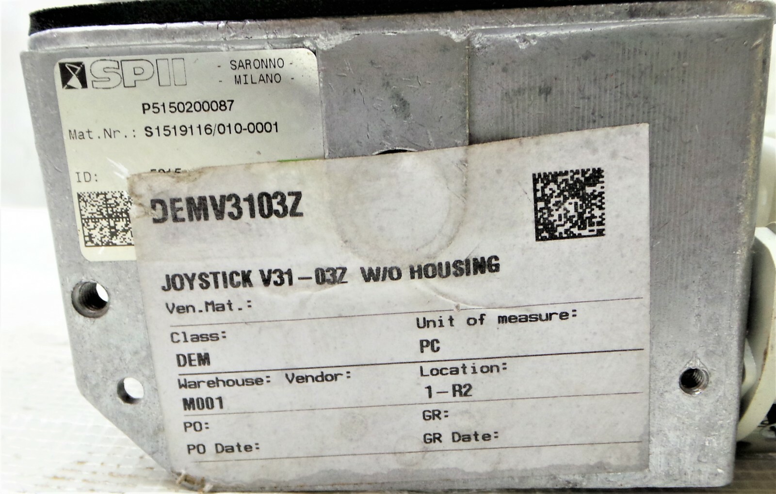 W.GESSMANN CRANE JOYSTICK V31 P5150200087/ S 1519116 / 010-0001.
