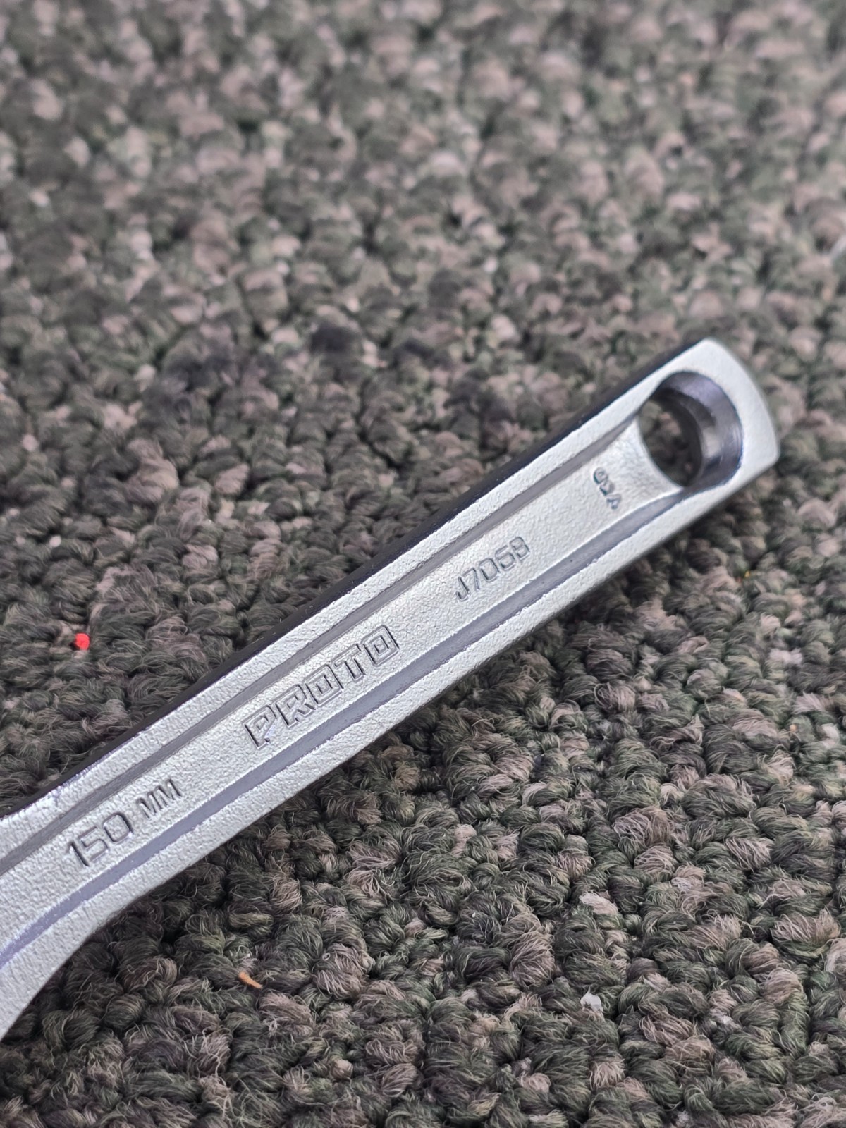 Proto J706B 6-inch Adjustable Wrench 1-1/32 inch Wide Square Jaw Chrome Finish