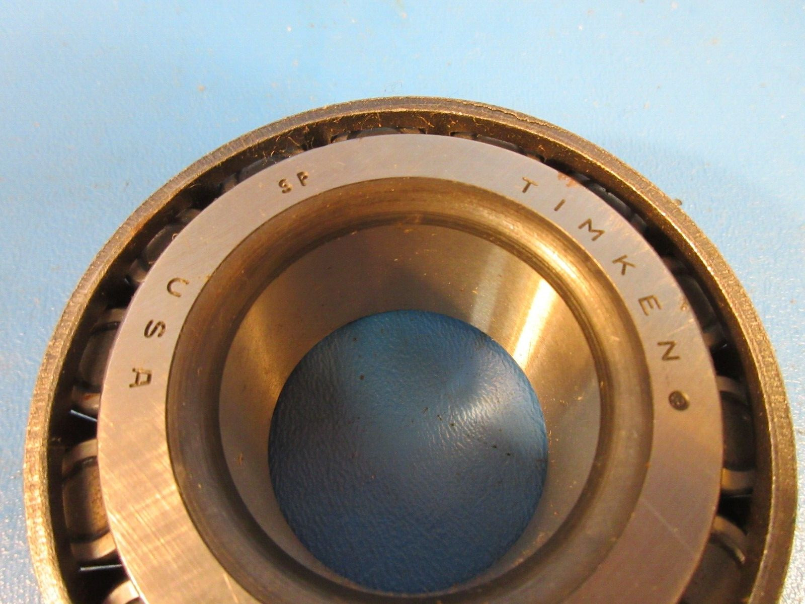 Timken 418, Single Row Tapered Roller Bearing Cone, Bore 1 1/2”, USA