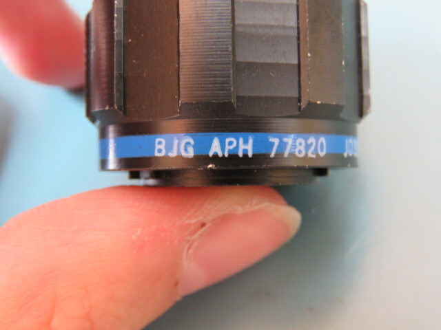 AMPHENOL D38999/26ZD35SN Qty of 1 per Lot 37 Position Circular Connector Plug,