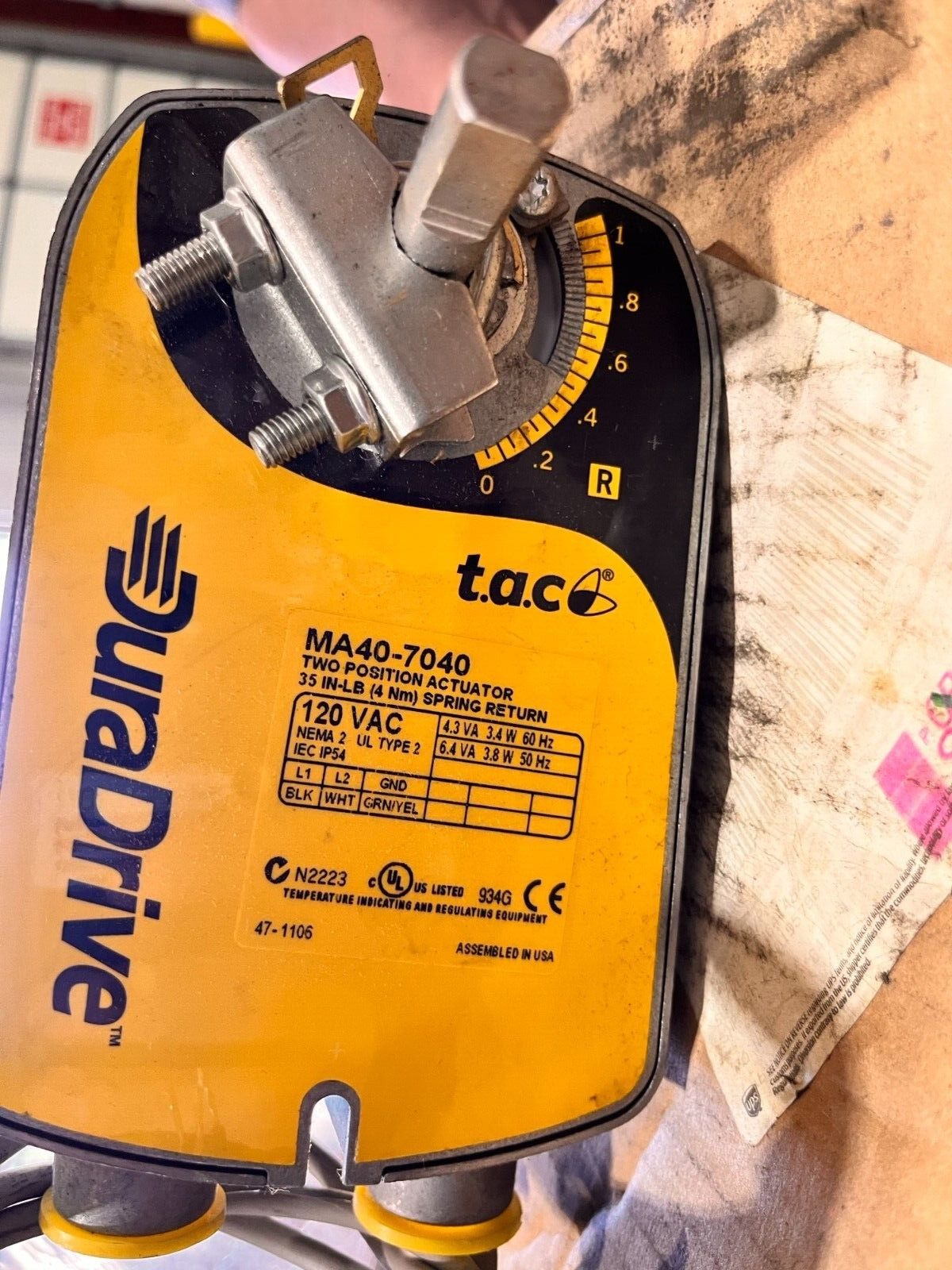 DURADRIVE MA40-7040 ACTUATOR
