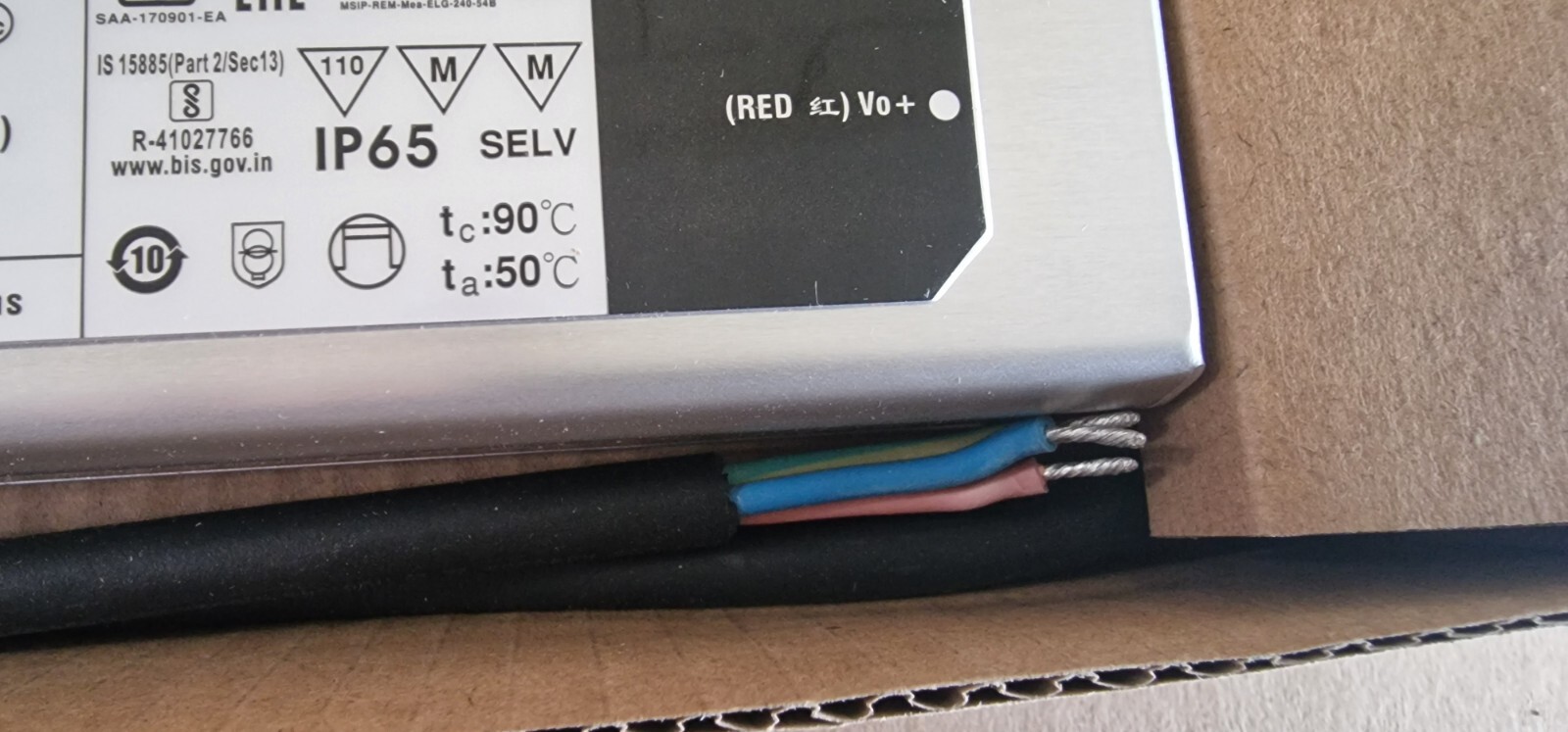 MEAN WELL ELG-240-24A-3Y 240W 24V 10A LED power supply IP65