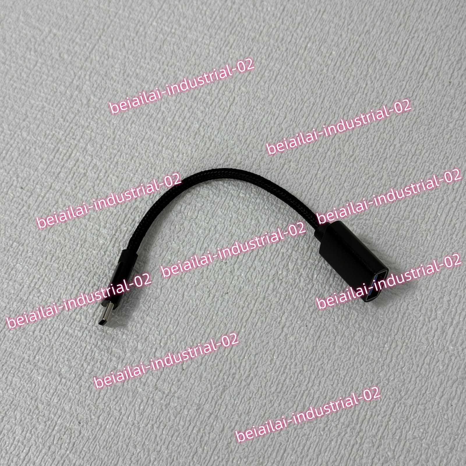 2pcs USB-C 3.1 Type C Male to USB 3.0 Type A OTG Adapter Converter Cable Cord