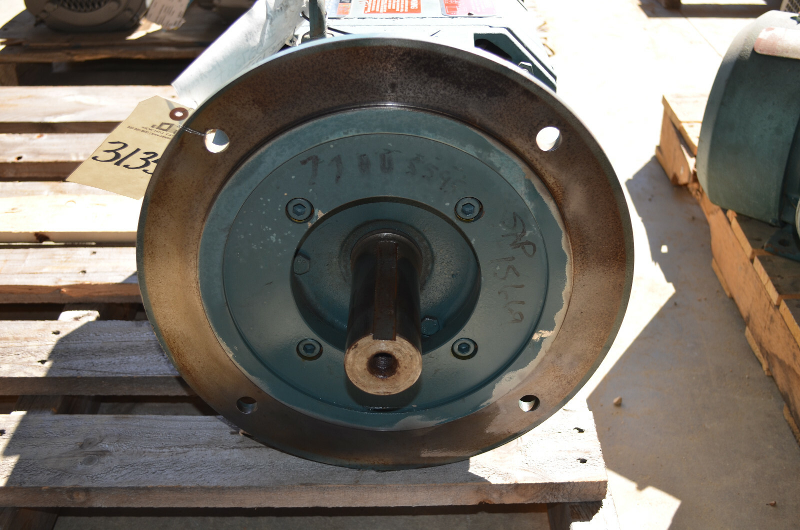 Baldor Reliance 40HP AC Electric Motor Frame L2570D 1775/3540 RPM 460 VAC