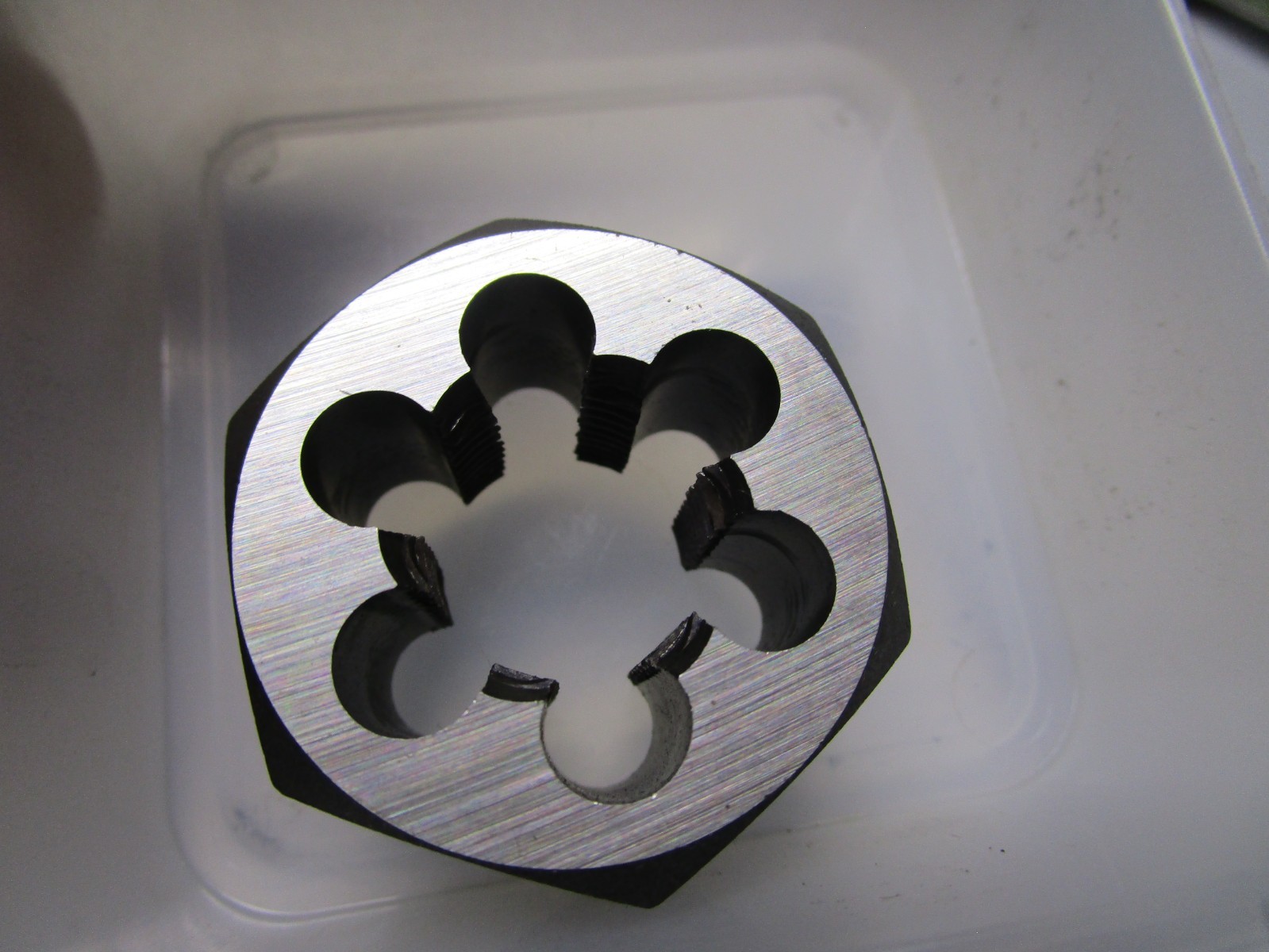 Cleveland Carbon Hexagon Rethreading Die 0650 Cle-Line 3/4-16UNF