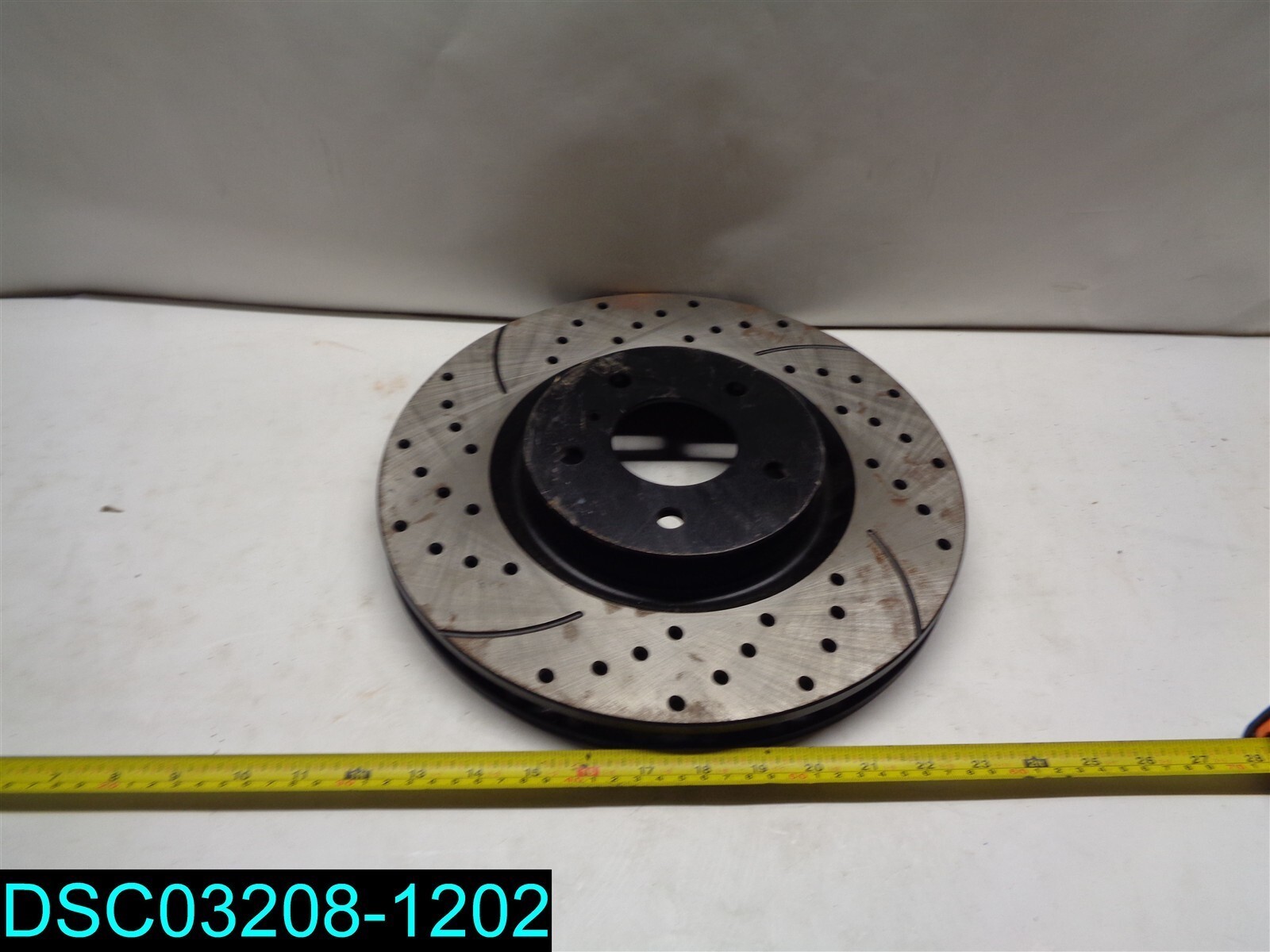 Front Performance Drilled Slotted Brake Rotors v1008-15/10/20-pr41397l-po97557