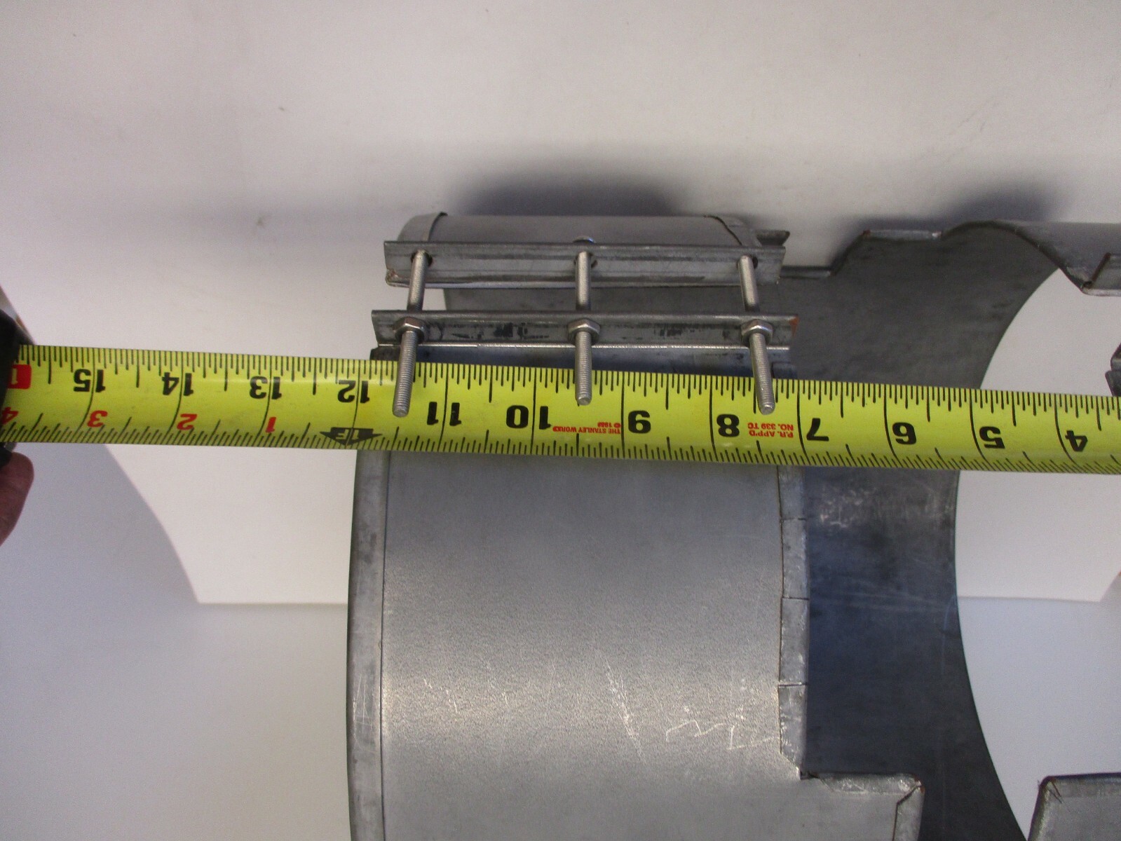 IHCO HEATER BAND P/N A-25887 10,000W/240V 2 CKTS, EACH CKT 5000W/240V, 12″X12″