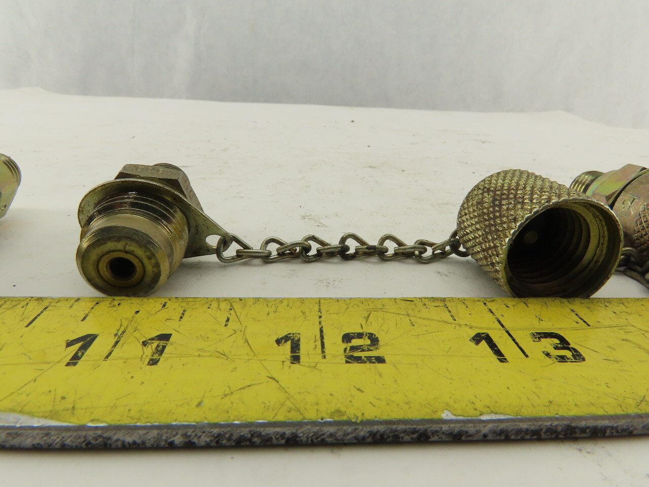 EMA3/7/16-20UNF Diagnostic Fitting Test Point Port W/Cap Lot of 7