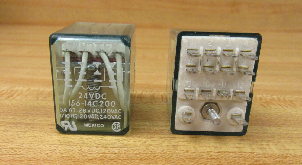 Midtex 156-14C200-24V DC Tyco Relay 15614C200-24VDC
