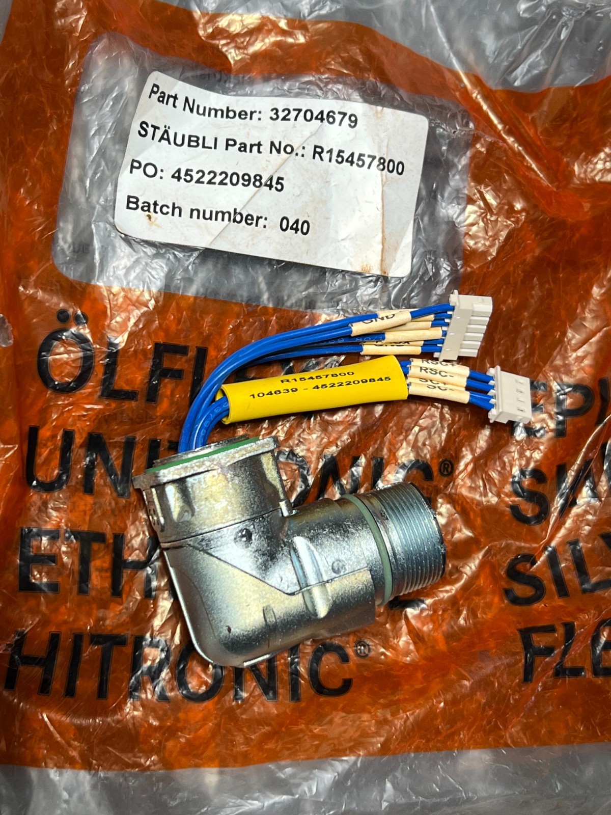 staubli r15457800 nos poor packaging 32704679