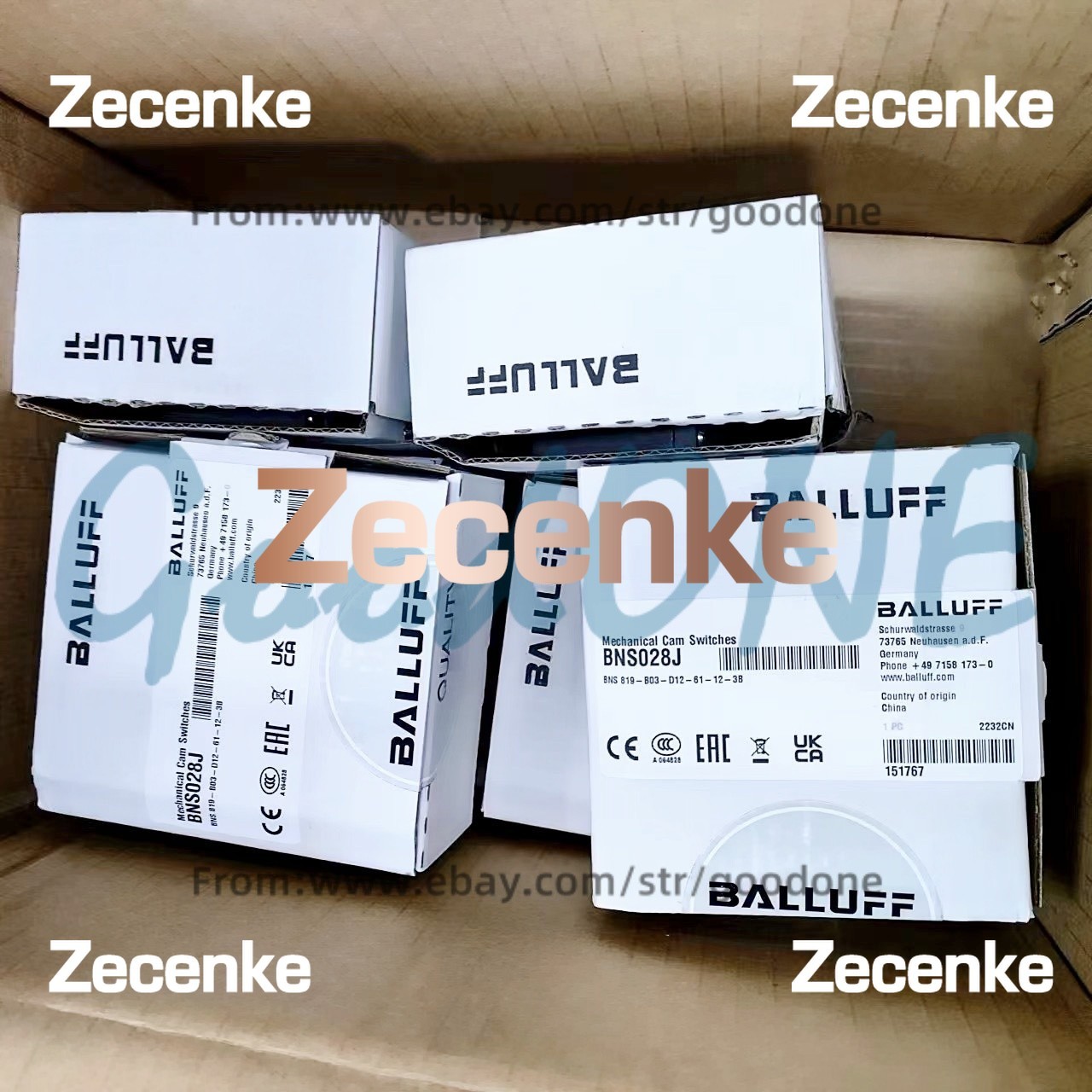 1PC NEW FOR Balluff BNS 819-B03-D12-61-12-3B Cam Switch