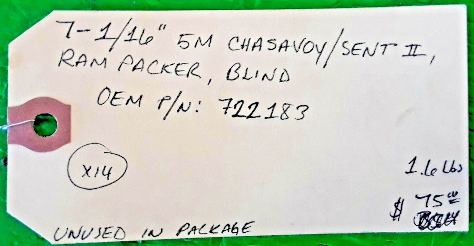 🟠 NATIONAL OILWELL VARCO RAM PACKER BLIND PESSCO IS OFFERING R051021-11-24 🗽