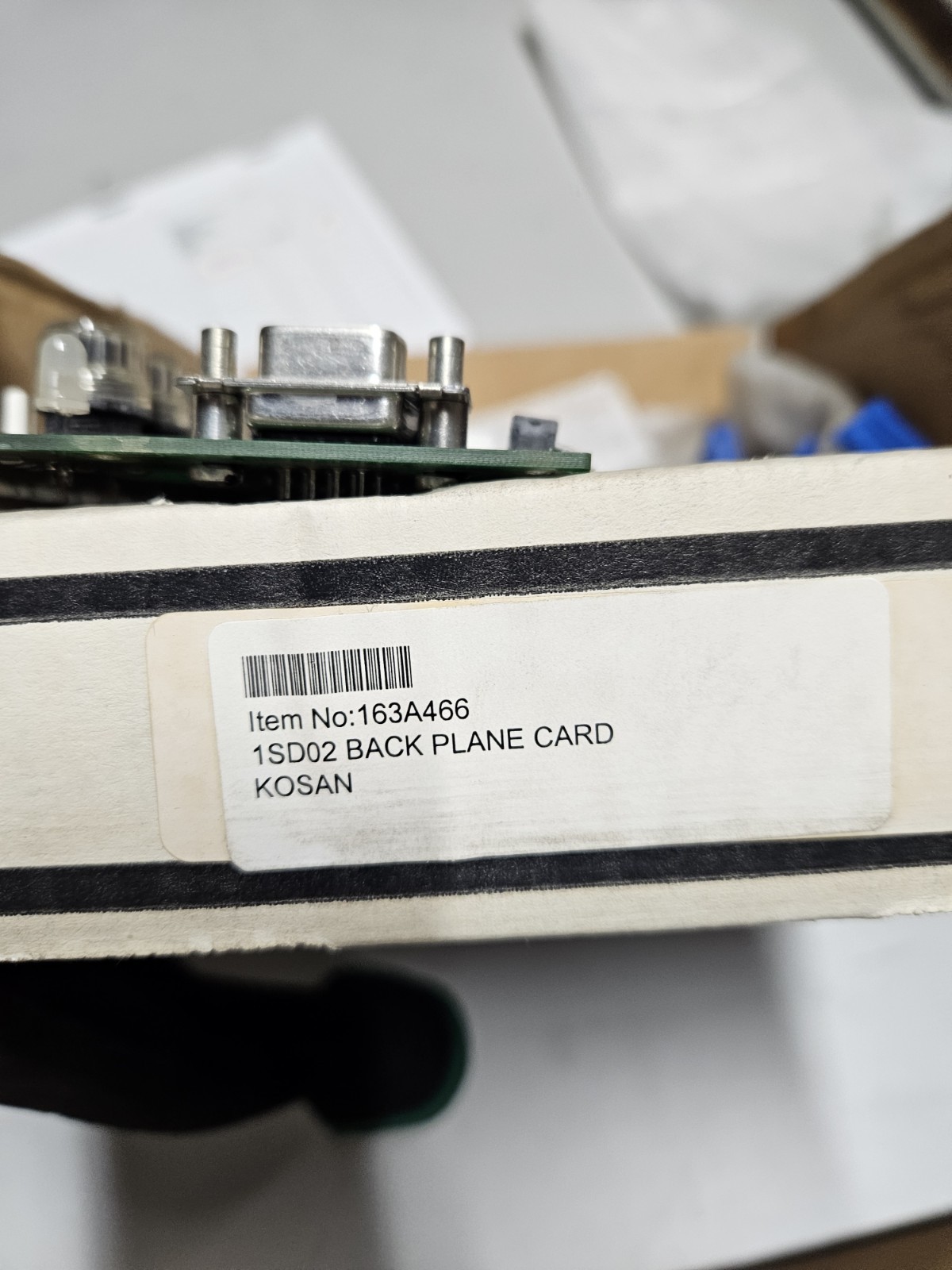 Kosan ISD02 Back Plane Card 163A466