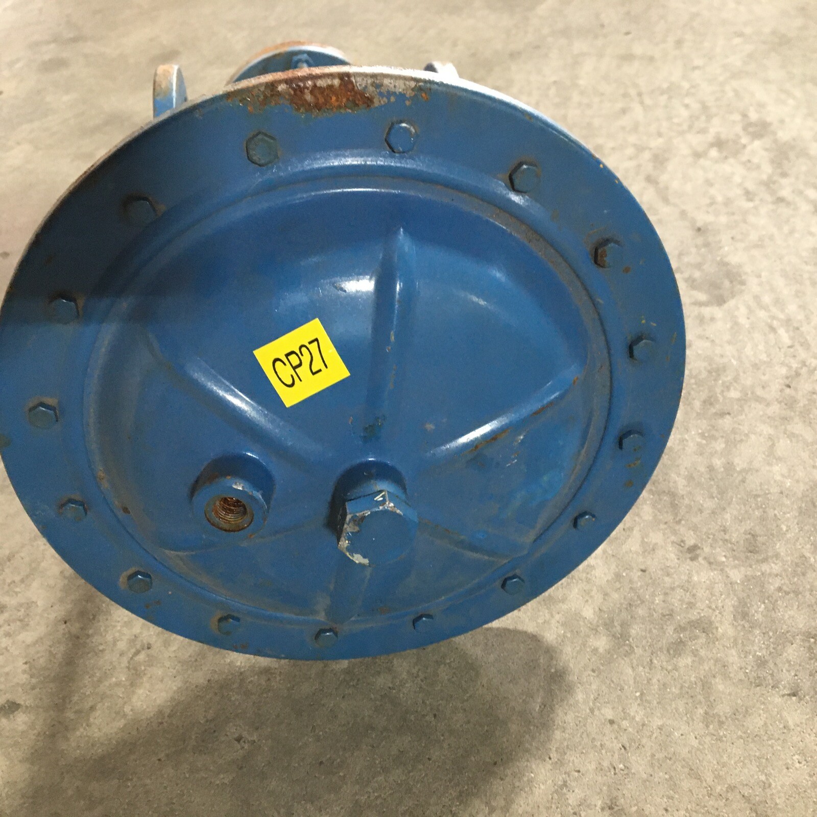 PLEIGER GG20 1VZ-0 ACTUATED FLANGED GLOBE VALVE