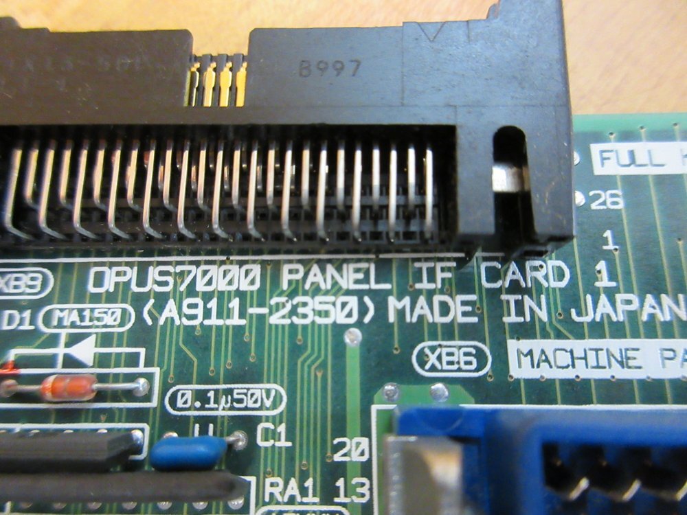 Okuma A911-2350 OPUS7000 Panel IF Card 1 1911-2350