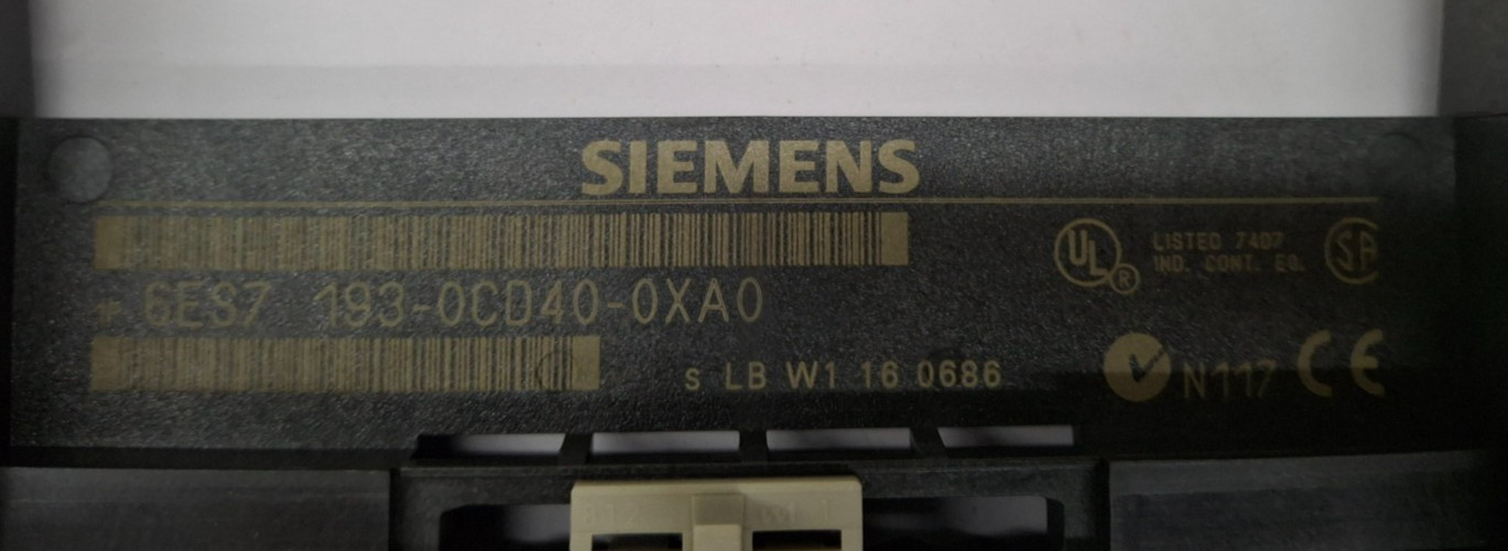 Terminal Block Siemens, 6ES7 193-0CD40-0XA0