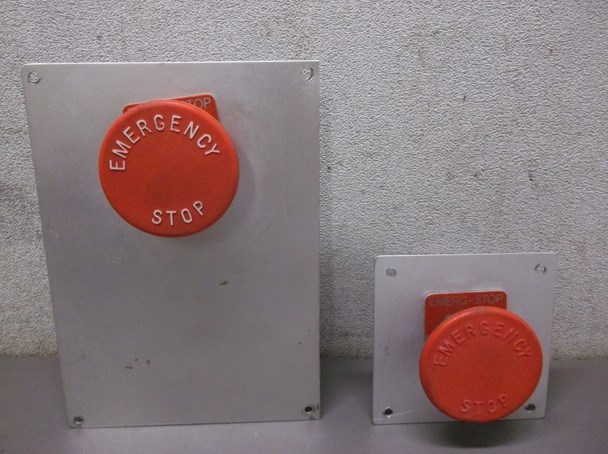 Used ATMOS-TECH Industries Control Box and 2 Cutoff Switches