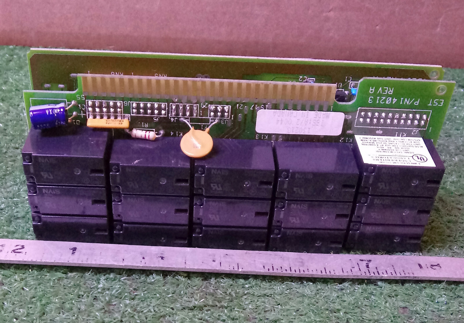 1 USED EST IRC-3 140213/140214 FIRE ALARM CONTROL UNIT ***MAKE OFFER***