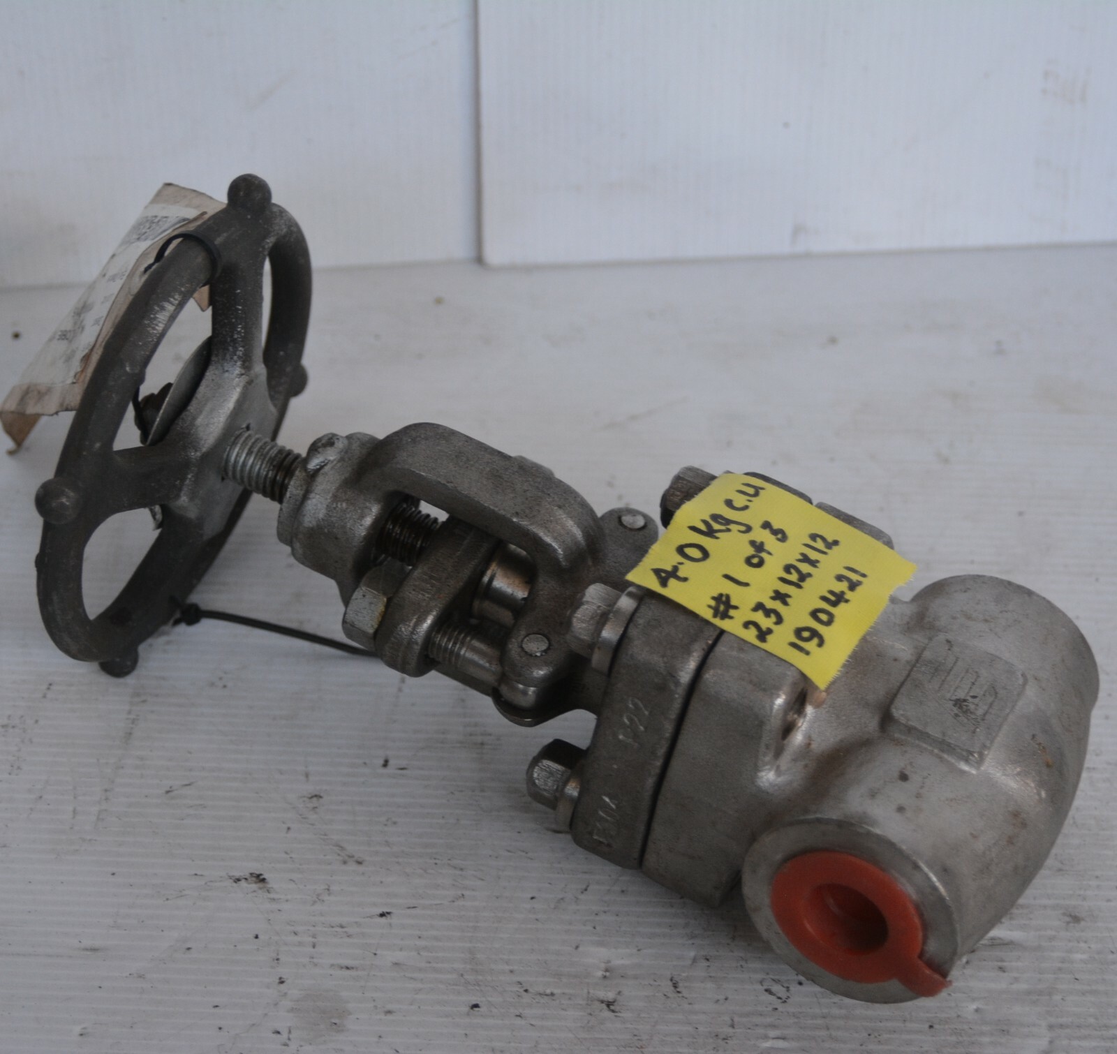 FRONTLINE 1/2 .5″ inch DN15 Class 900 Globe Valve SS 314L
