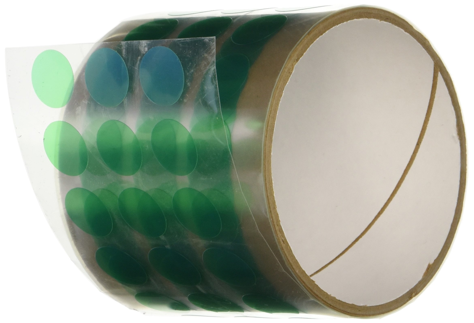TapeCase Green Polyester Discs 1/2″ – 250/rl (1 Pack)