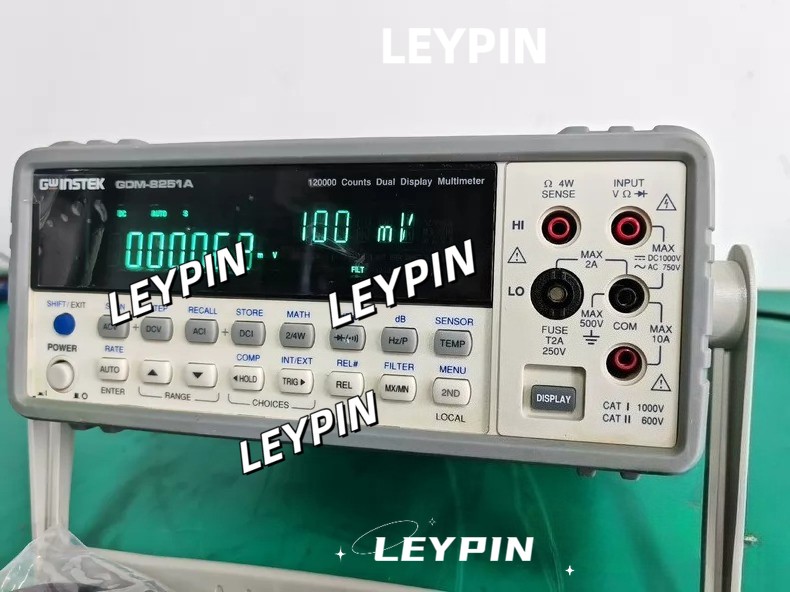 1PCS GW Instek GDM-8251A GDM8251A 120000 Counts Dual Display Multimeter /Yi