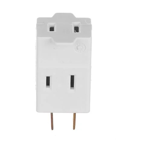 Eaton Wiring Devices 4400W-BOX – Cube Tap 3 Outlet 15A 125V 2P2W Pol WH – 1EA
