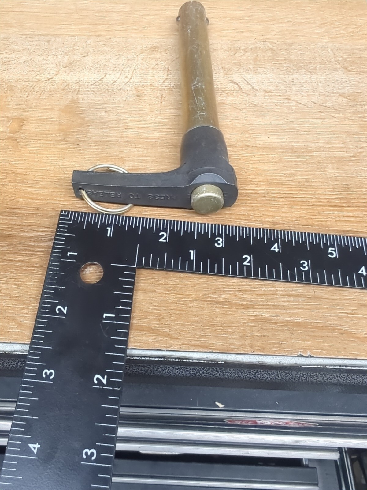 (1) Avibank BLS12LA45S Quick Release Push Pin 3/4″ X 4-1/2 ” AVK L Handle