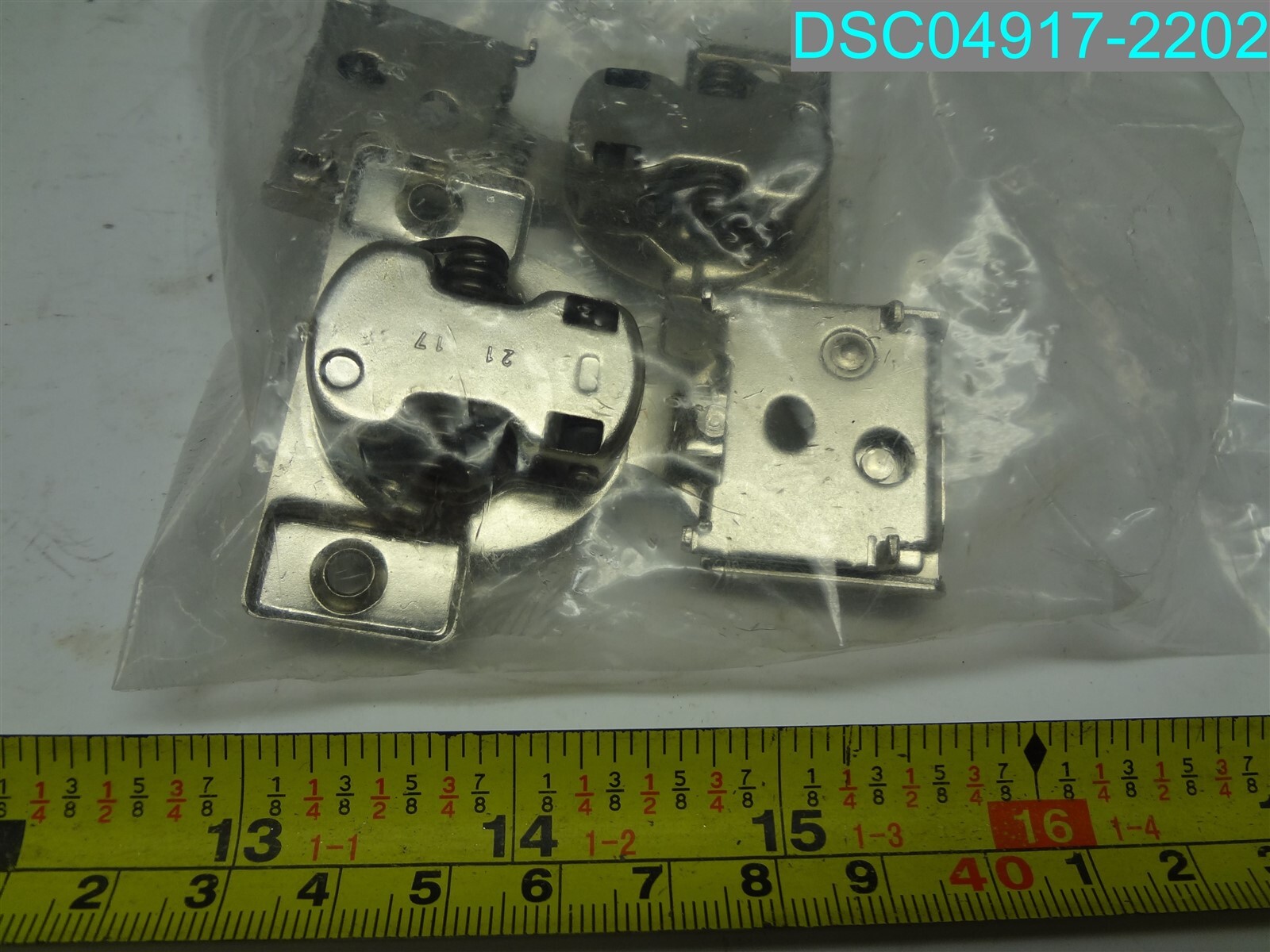 QTY=27: Soft Close Concealed Cabinet Hinge 1/2″ 2130