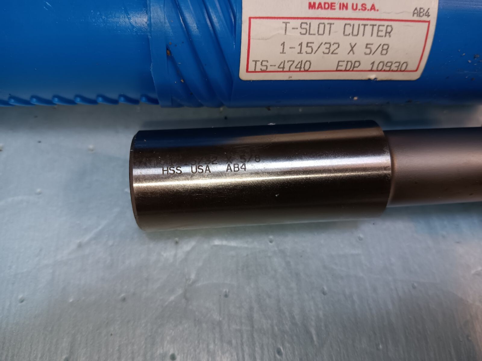 Niagara Cutter T-Slot Cutter 1-15/32 x 5/8 TS 4740 EDP 10930