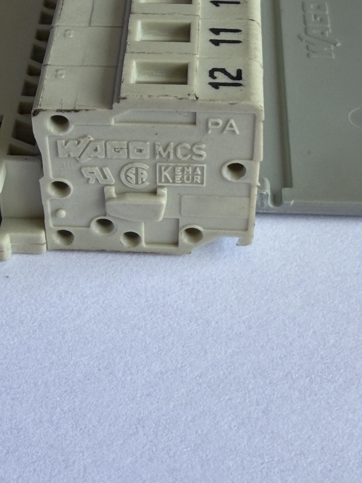 Lot Of 2! Wago MCS (231-612/018-000 | MALE CONNECTOR 12-POLE)