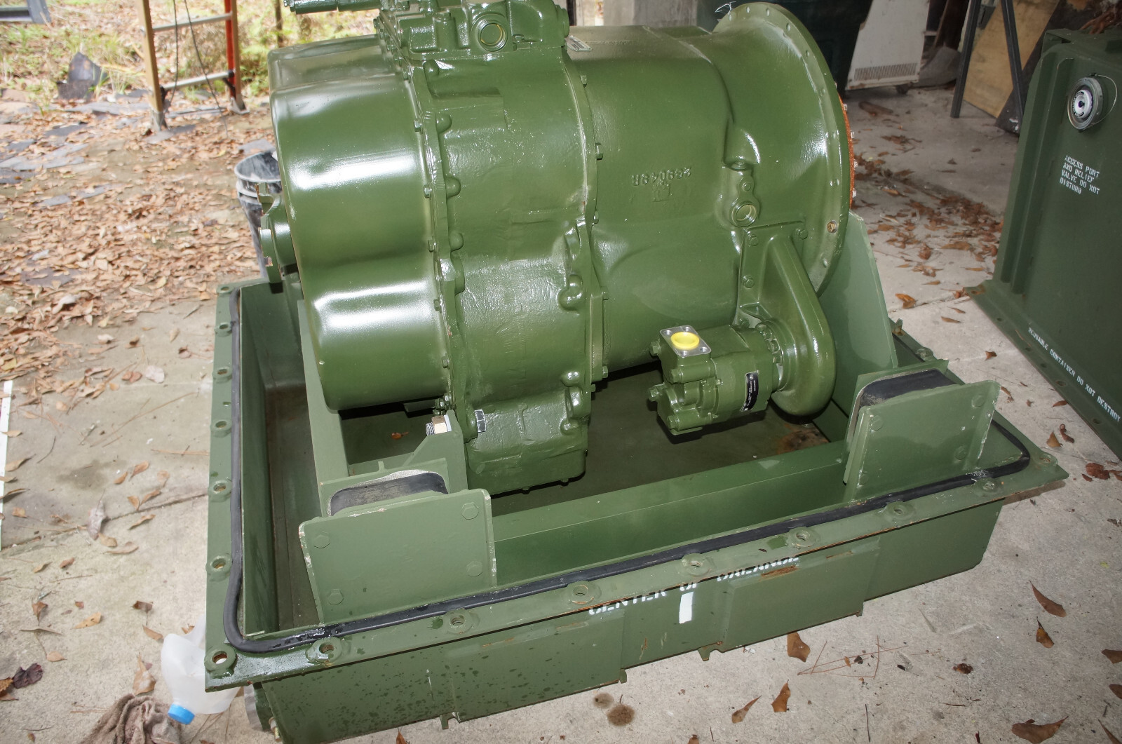 CLARK 13.5 HR 3610-2 Cross-Drive Transmission, M9-ACE, Re-Manufact & Steel Crate