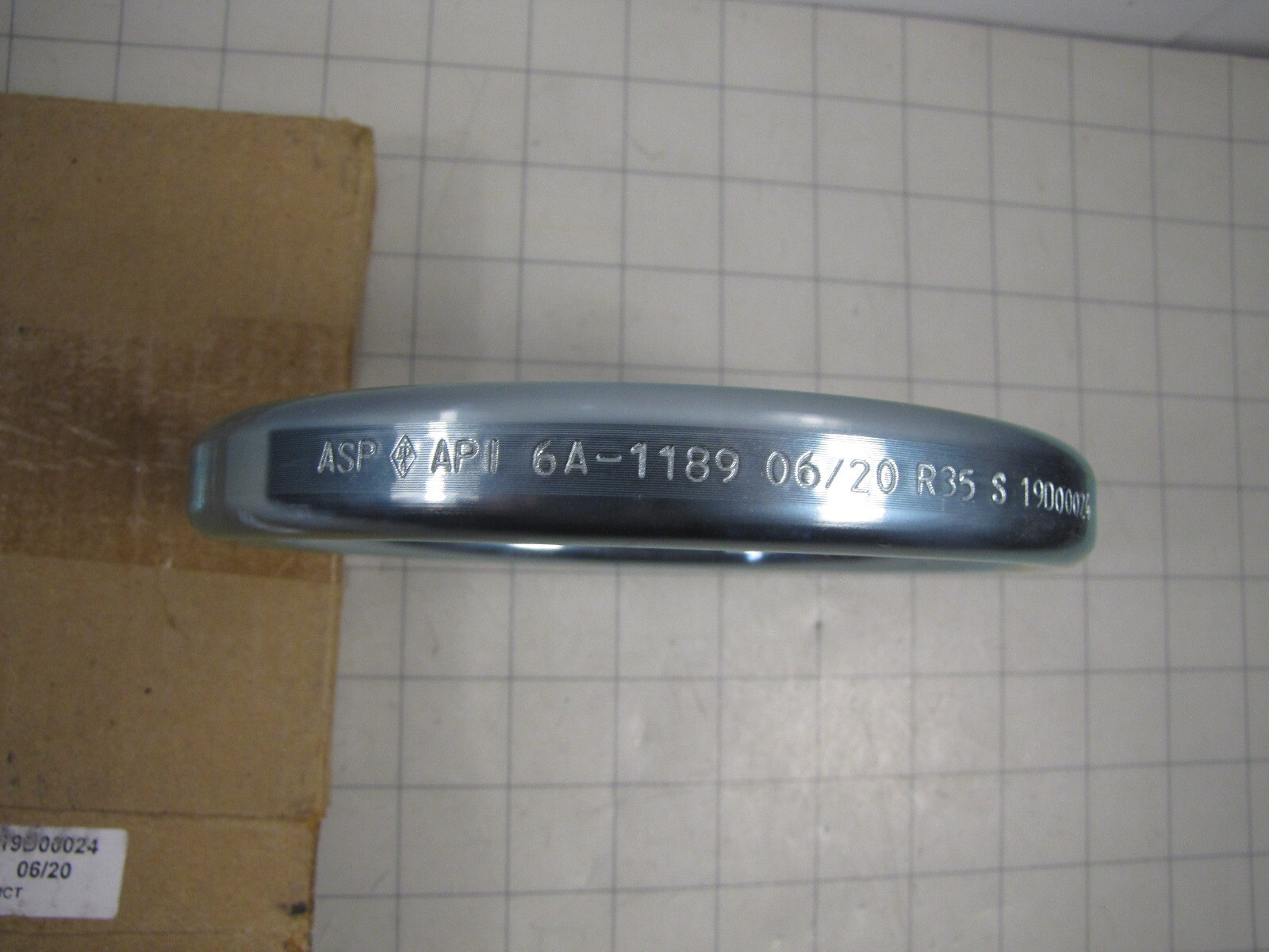 Wolar R-35 Steel Ring Gasket 19D00024 / 6A-1189 / 00-00-01-35 NEW